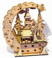 Fensterbild Winterlandschaft